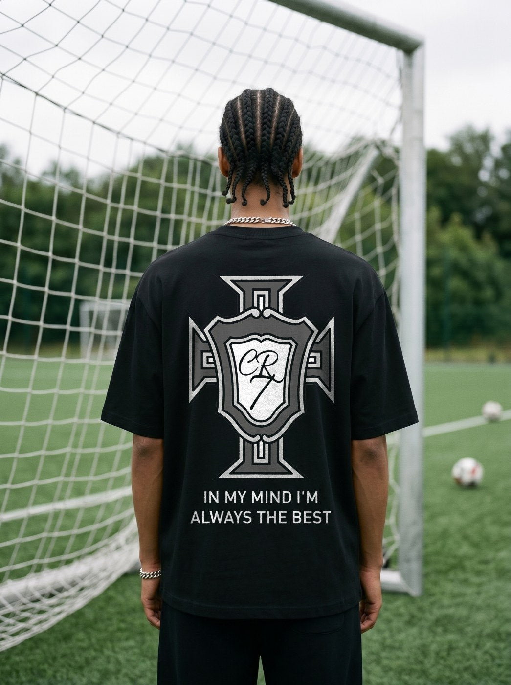 CRISTIANO RONALDO VINTAGE TEE · SCREAMER