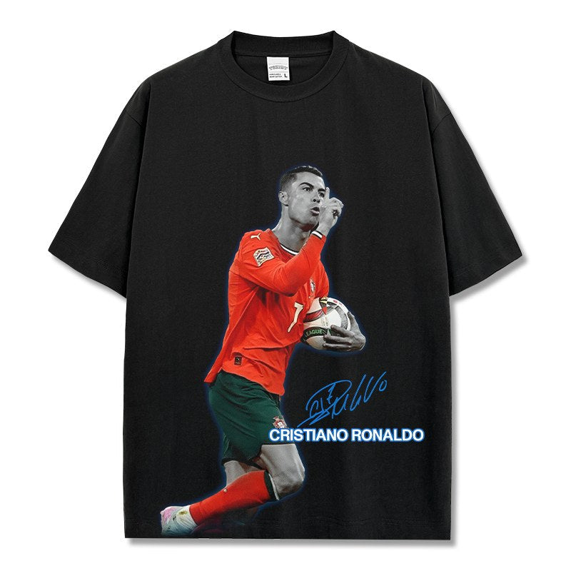 CRISTIANO RONALDO VINTAGE TEE · PENALTY SPOT