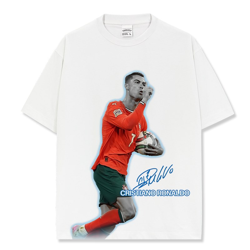 CRISTIANO RONALDO VINTAGE TEE · PENALTY SPOT