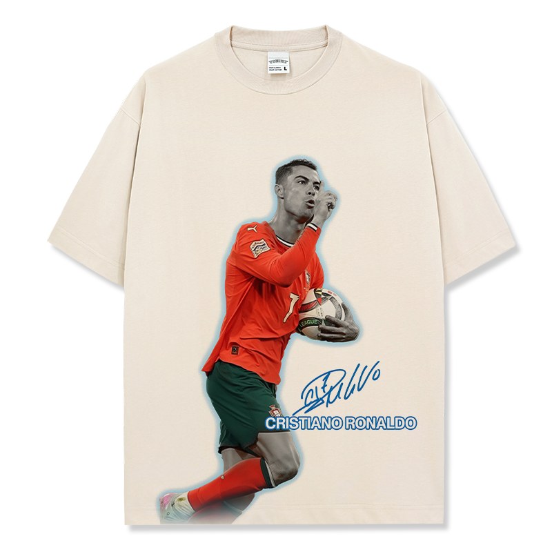 CRISTIANO RONALDO VINTAGE TEE · PENALTY SPOT