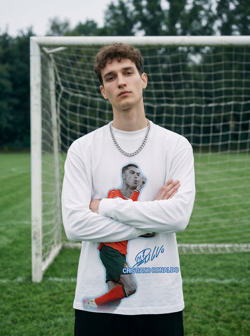CRISTIANO RONALDO VINTAGE TEE · PENALTY SPOT