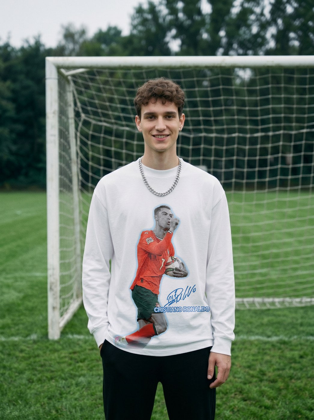 CRISTIANO RONALDO VINTAGE TEE · PENALTY SPOT