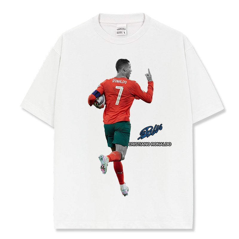 CRISTIANO RONALDO VINTAGE TEE · KICK OFF