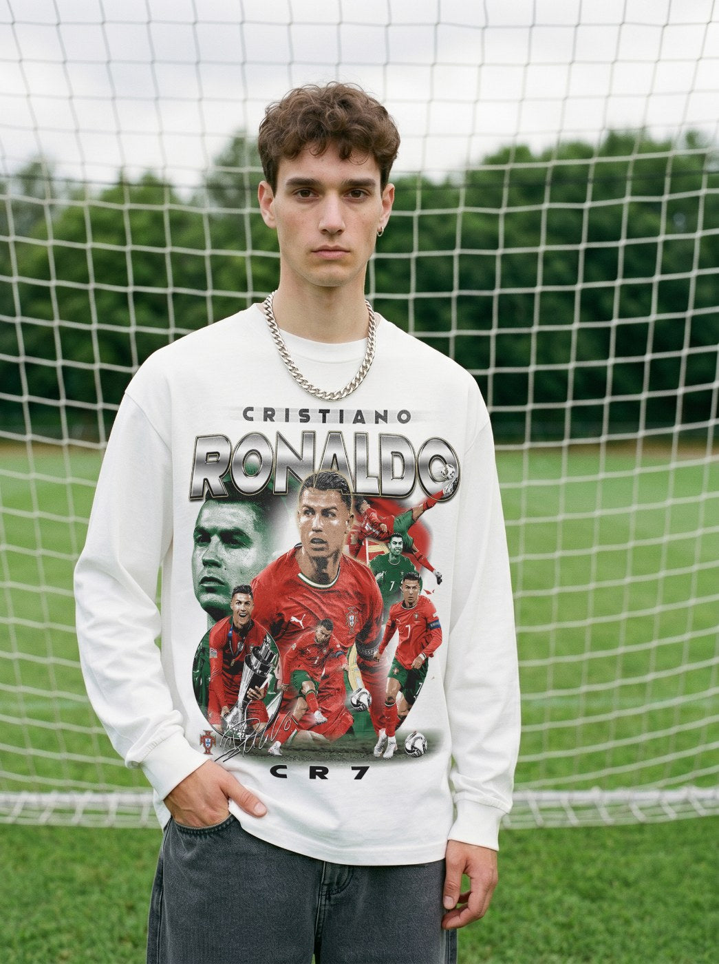 CRISTIANO RONALDO VINTAGE TEE · MATCHDAY