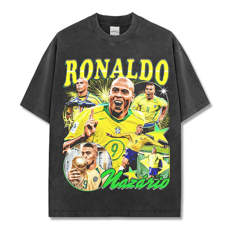 RONALDO NAZÁRIO VINTAGE TEE · AWAY DAYS