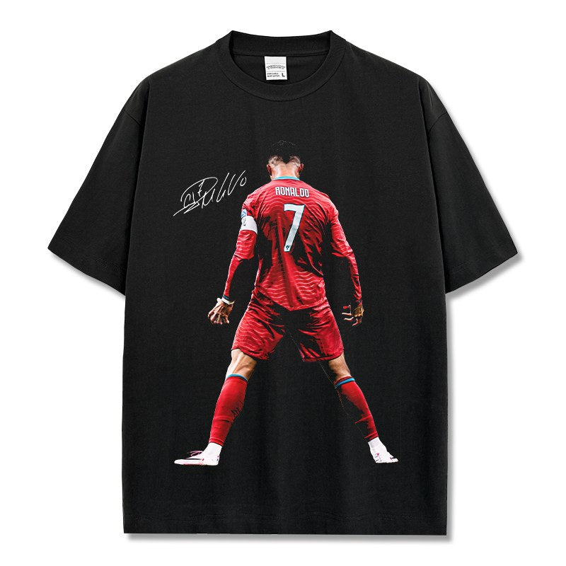 CRISTIANO RONALDO VINTAGE TEE · DERBY DAY
