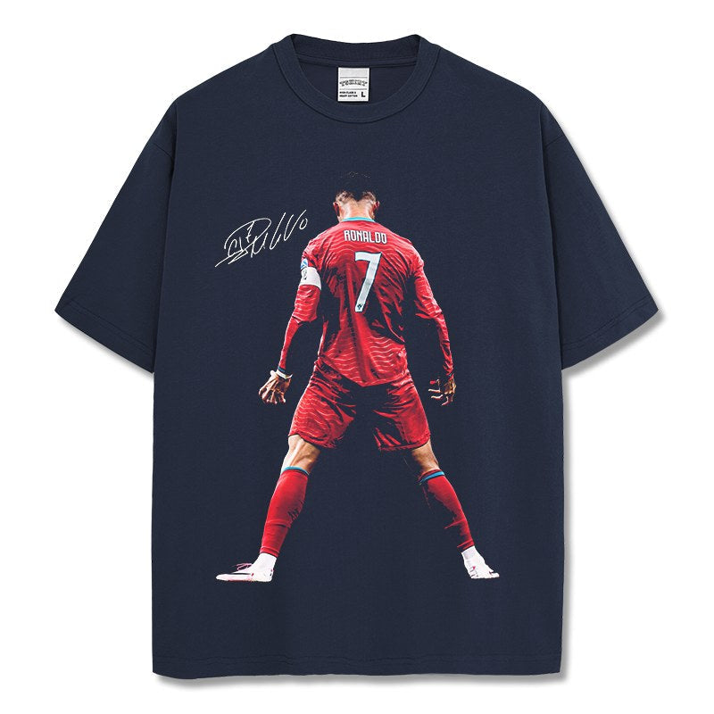 CRISTIANO RONALDO VINTAGE TEE · DERBY DAY