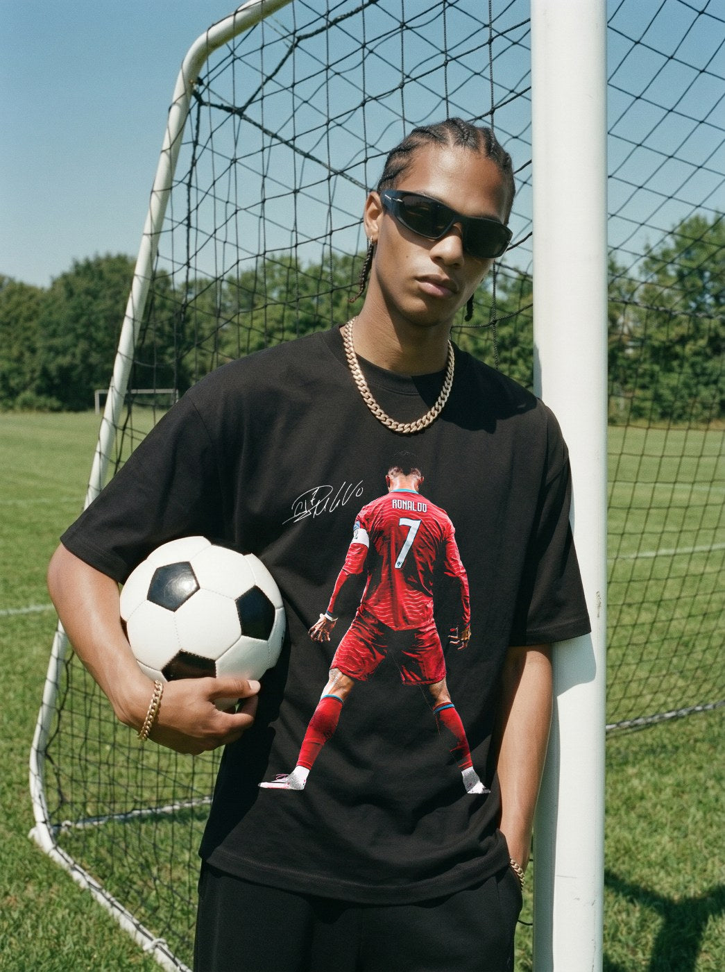 CRISTIANO RONALDO VINTAGE TEE · DERBY DAY