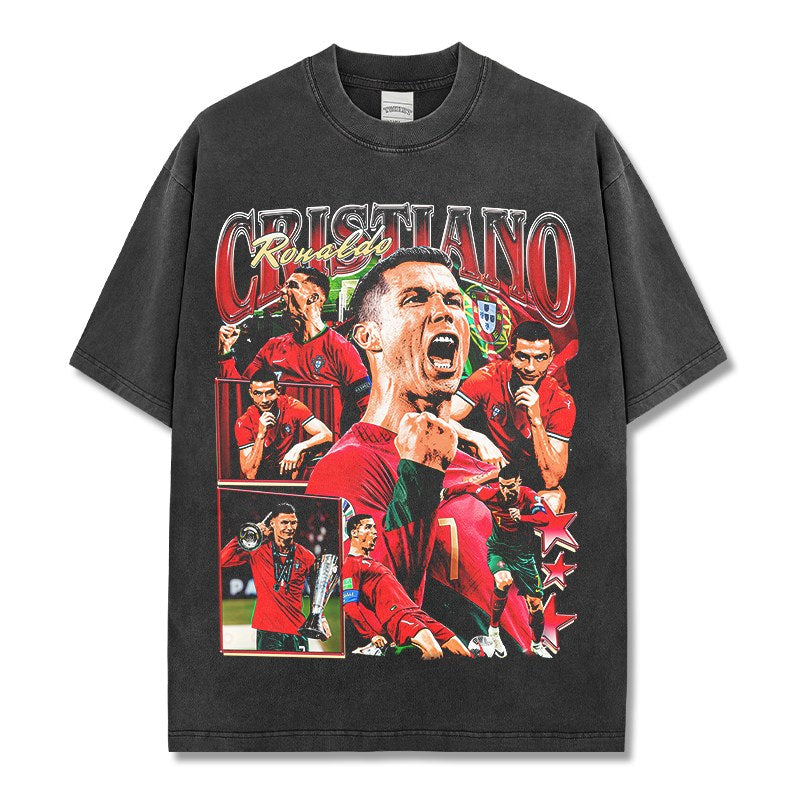 CRISTIANO RONALDO VINTAGE TEE · TIFO
