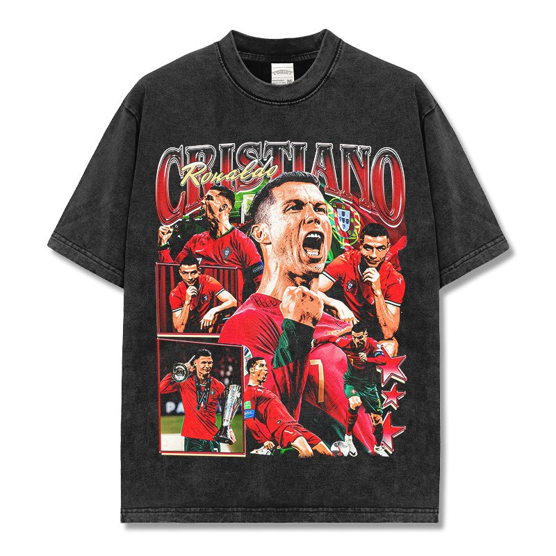 CRISTIANO RONALDO VINTAGE TEE · TIFO