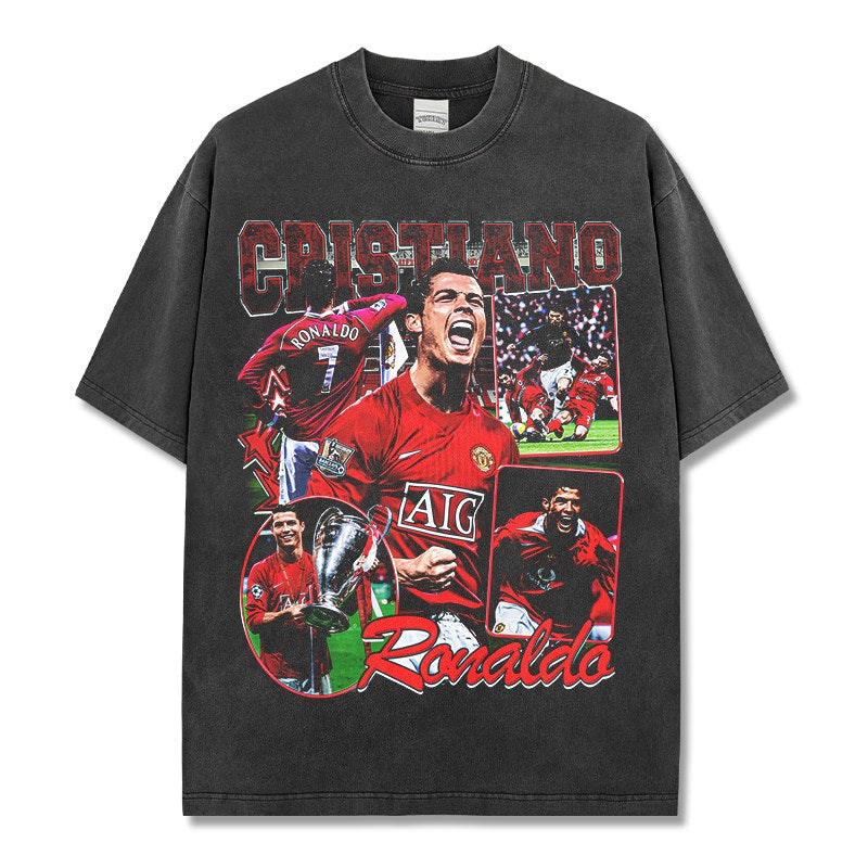 CRISTIANO RONALDO VINTAGE TEE · CURVA SUD