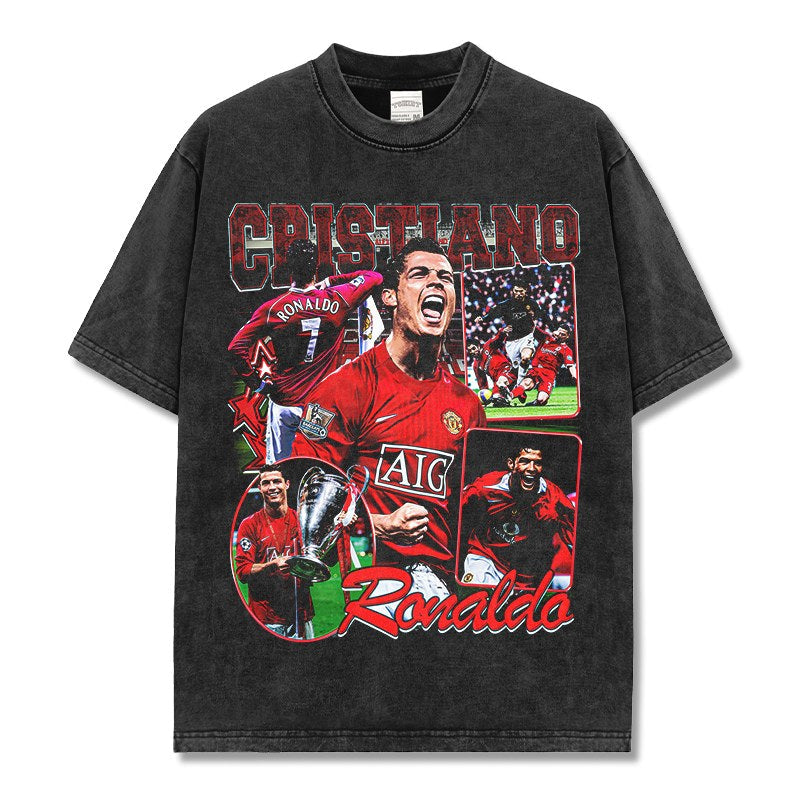 CRISTIANO RONALDO VINTAGE TEE · CURVA SUD