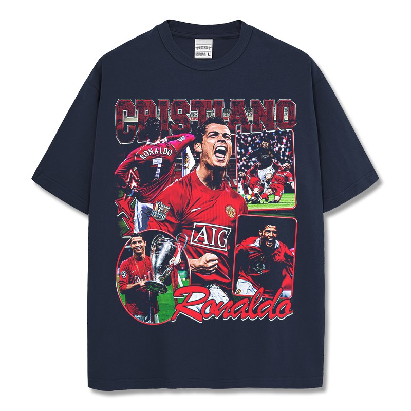 CRISTIANO RONALDO VINTAGE TEE · CURVA SUD