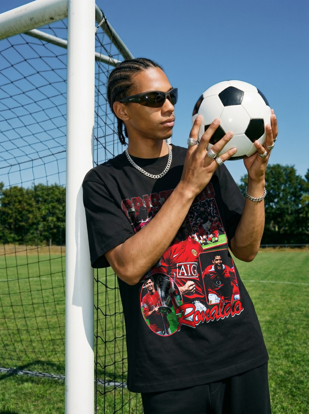 CRISTIANO RONALDO VINTAGE TEE · CURVA SUD