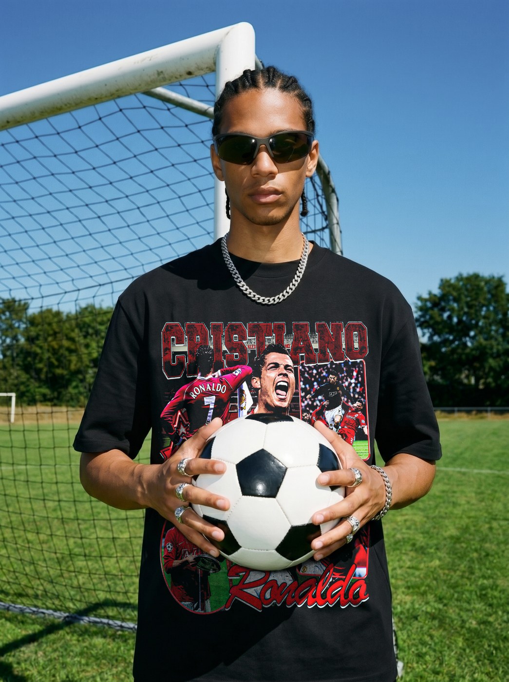 CRISTIANO RONALDO VINTAGE TEE · CURVA SUD