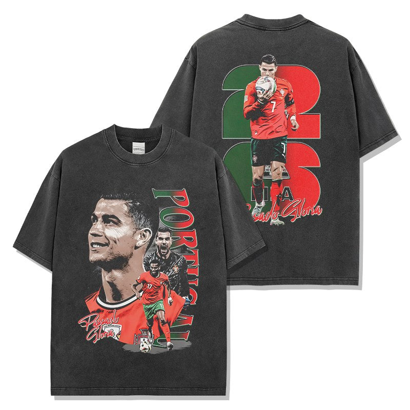 CRISTIANO RONALDO VINTAGE TEE · EXTRA TIME