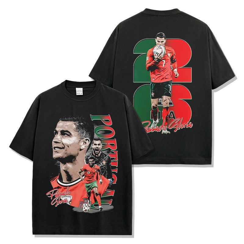 CRISTIANO RONALDO VINTAGE TEE · EXTRA TIME