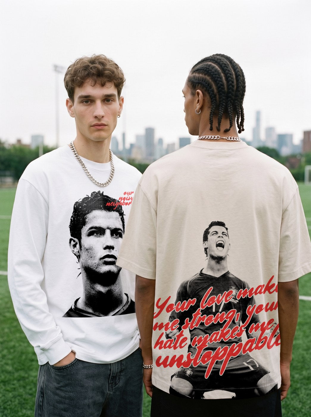 CRISTIANO RONALDO VINTAGE TEE · FINAL WHISTLE