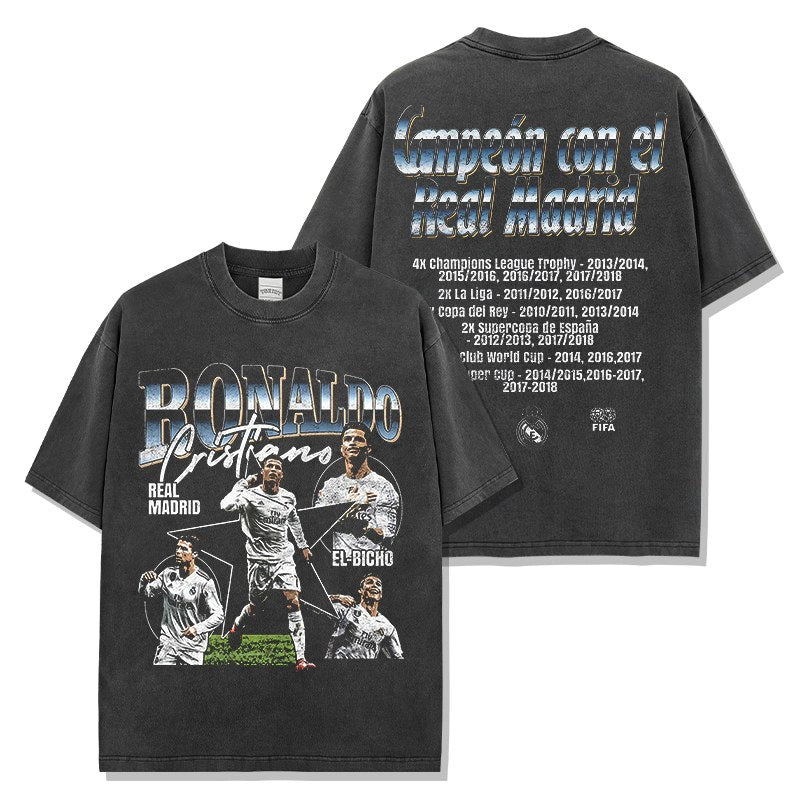 CRISTIANO RONALDO VINTAGE TEE · LAST MINUTE