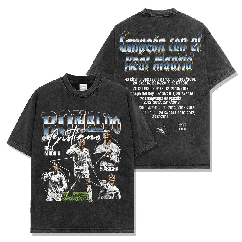 CRISTIANO RONALDO VINTAGE TEE · LAST MINUTE