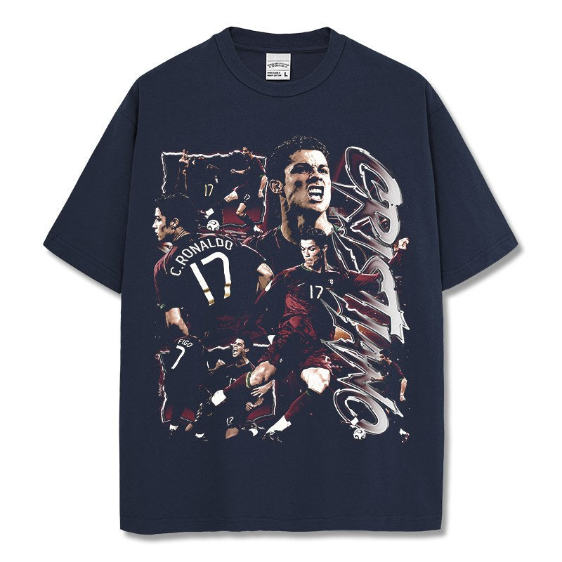 CRISTIANO RONALDO VINTAGE TEE · SKY JUMP