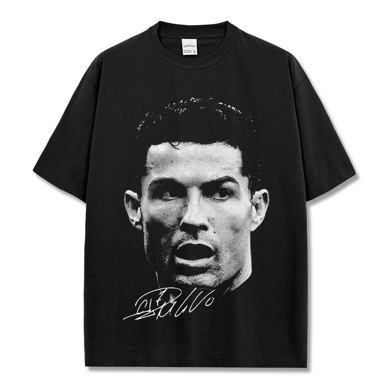 CRISTIANO RONALDO VINTAGE TEE · THE MACHINE