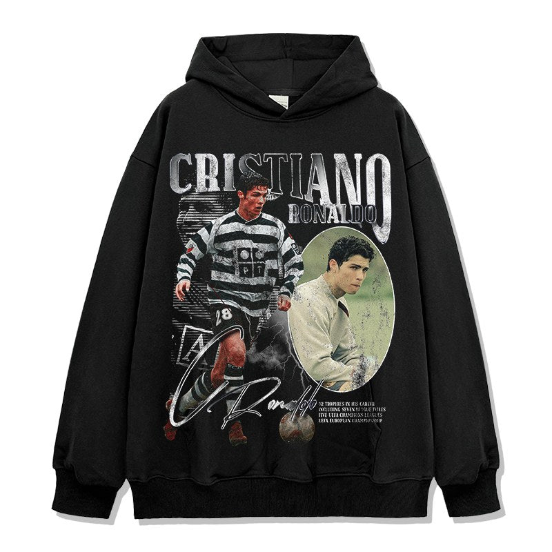 CRISTIANO RONALDO VINTAGE HOODIE · PARADE