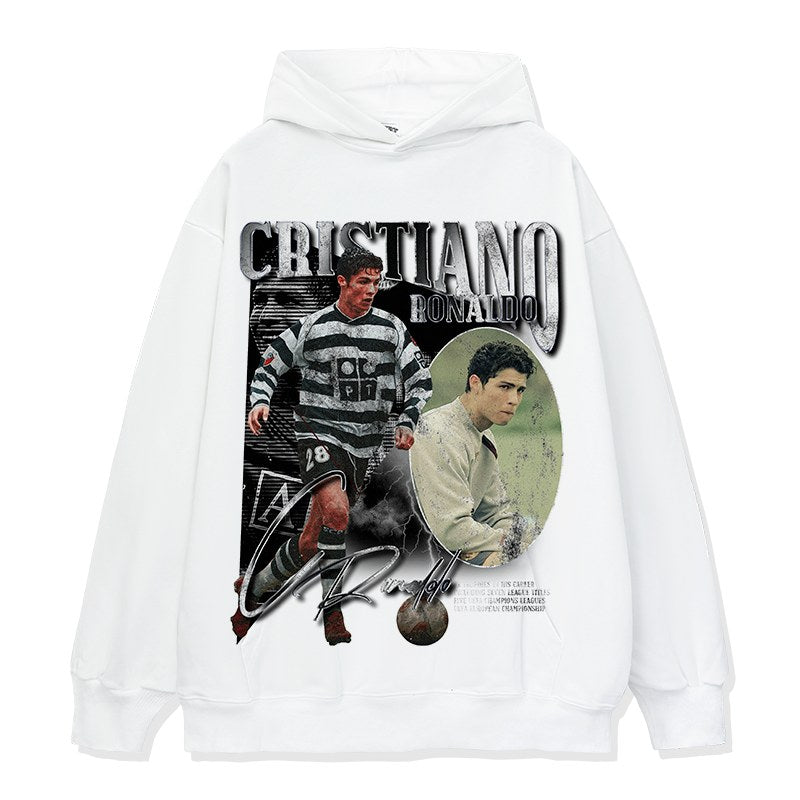 CRISTIANO RONALDO VINTAGE HOODIE · PARADE