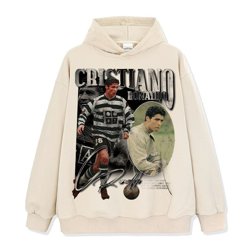 CRISTIANO RONALDO VINTAGE HOODIE · PARADE