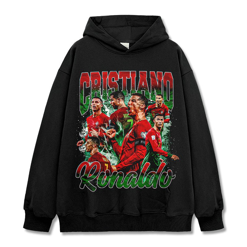CRISTIANO RONALDO VINTAGE HOODIE · FULL TIME