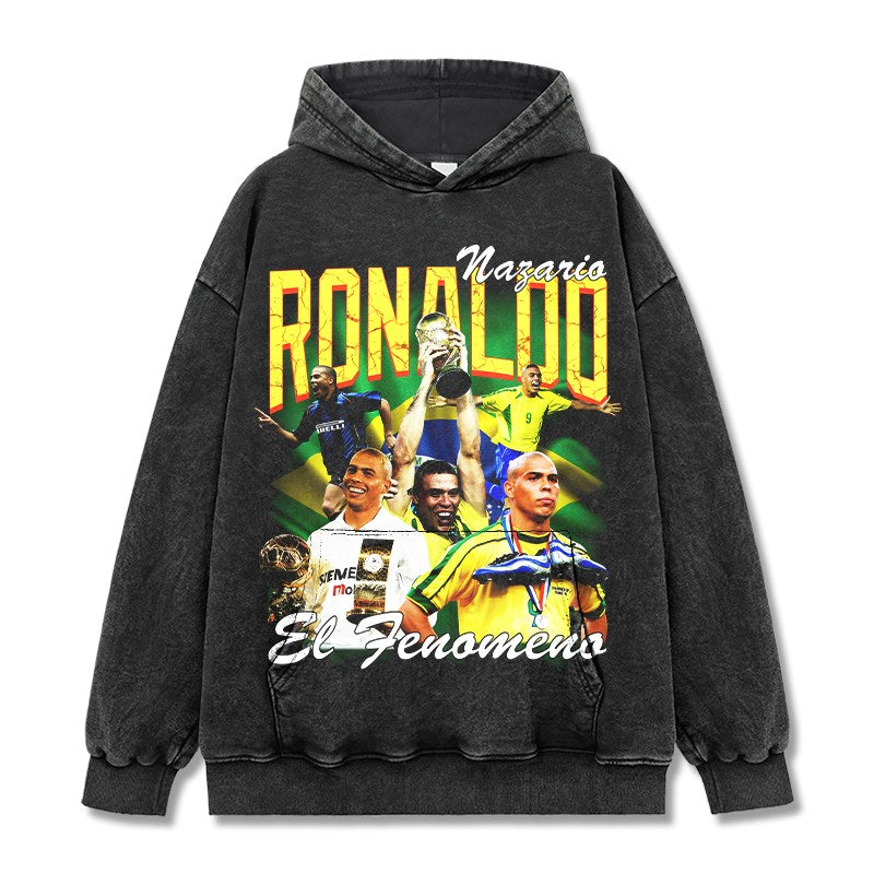 RONALDO NAZÁRIO VINTAGE HOODIE · HALF TIME
