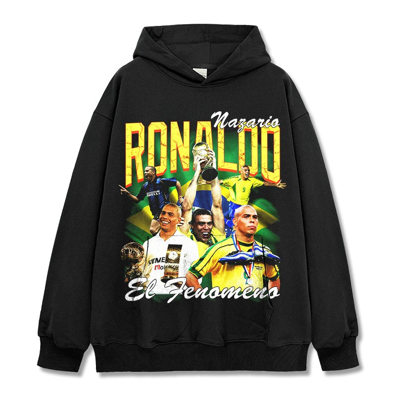 RONALDO NAZÁRIO VINTAGE HOODIE · HALF TIME