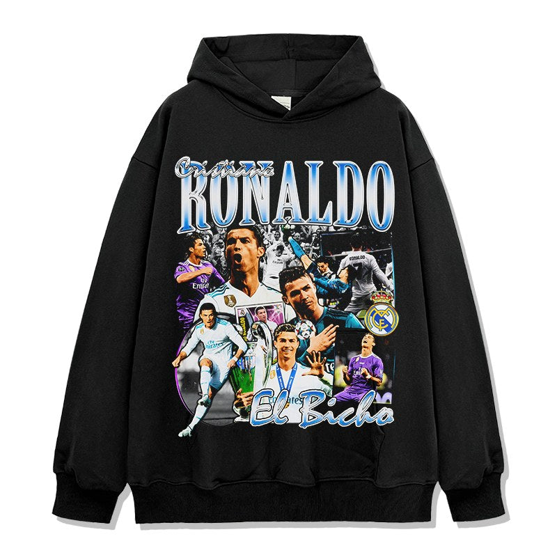 CRISTIANO RONALDO VINTAGE HOODIE · PLAYGROUND