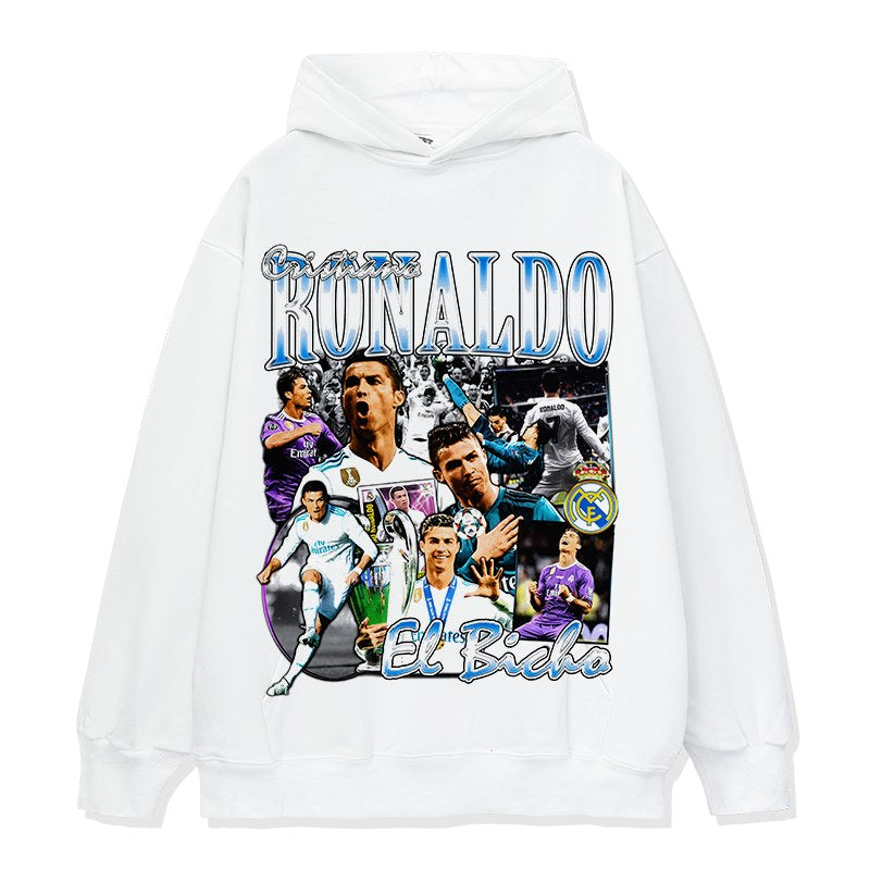 CRISTIANO RONALDO VINTAGE HOODIE · PLAYGROUND