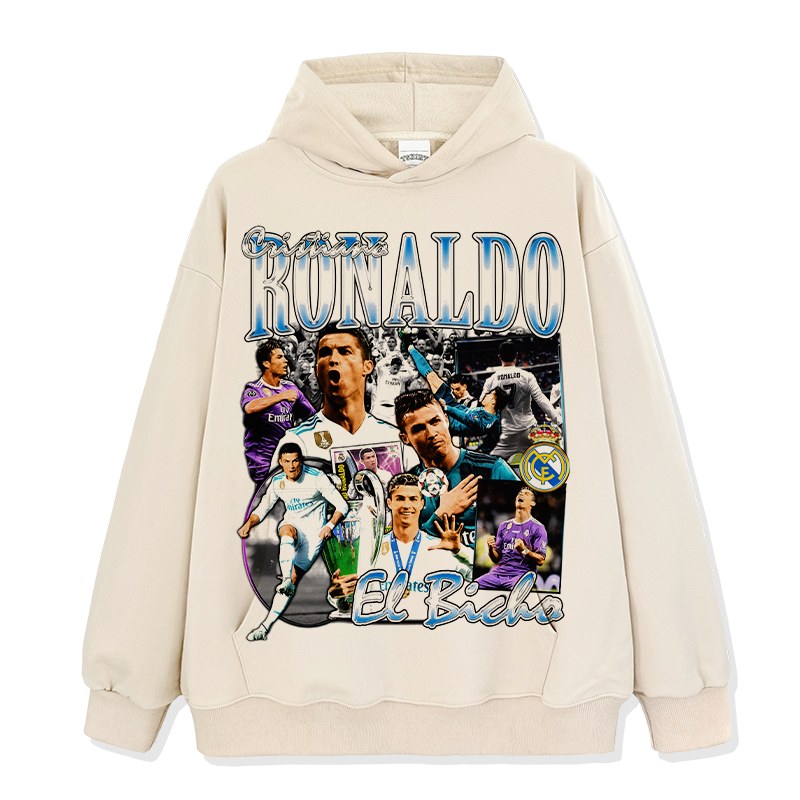 CRISTIANO RONALDO VINTAGE HOODIE · PLAYGROUND