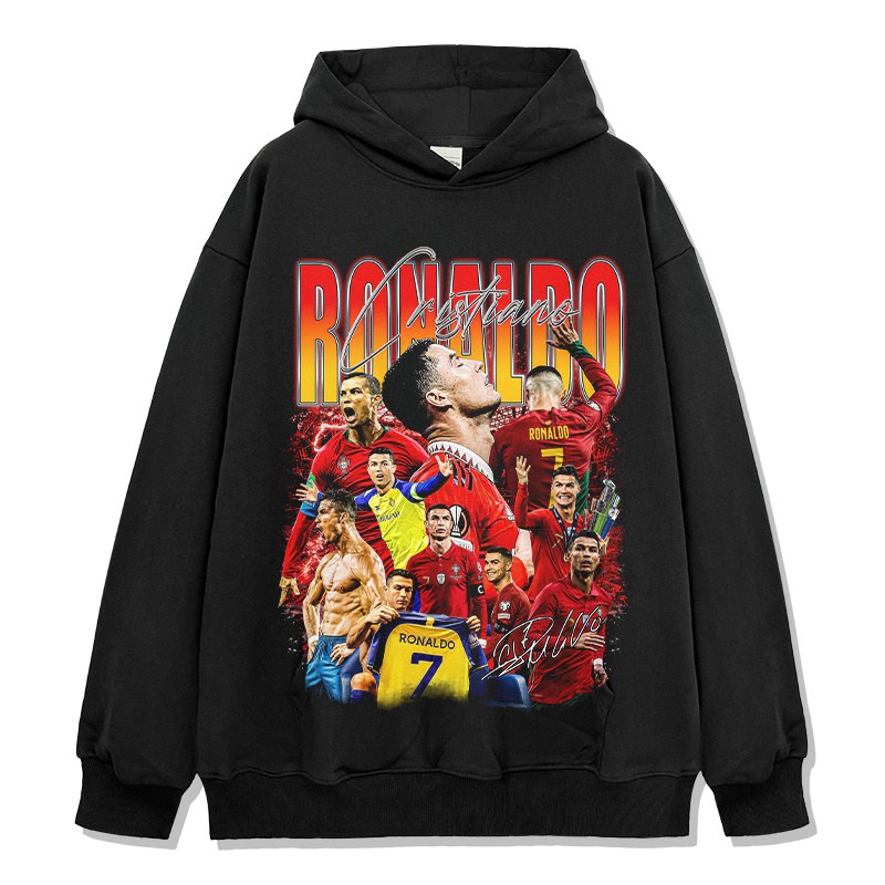 CRISTIANO RONALDO VINTAGE HOODIE · CAGE MATCH