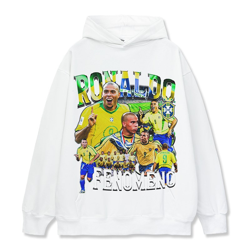CRISTIANO RONALDO VINTAGE HOODIE · GOLDEN ERA