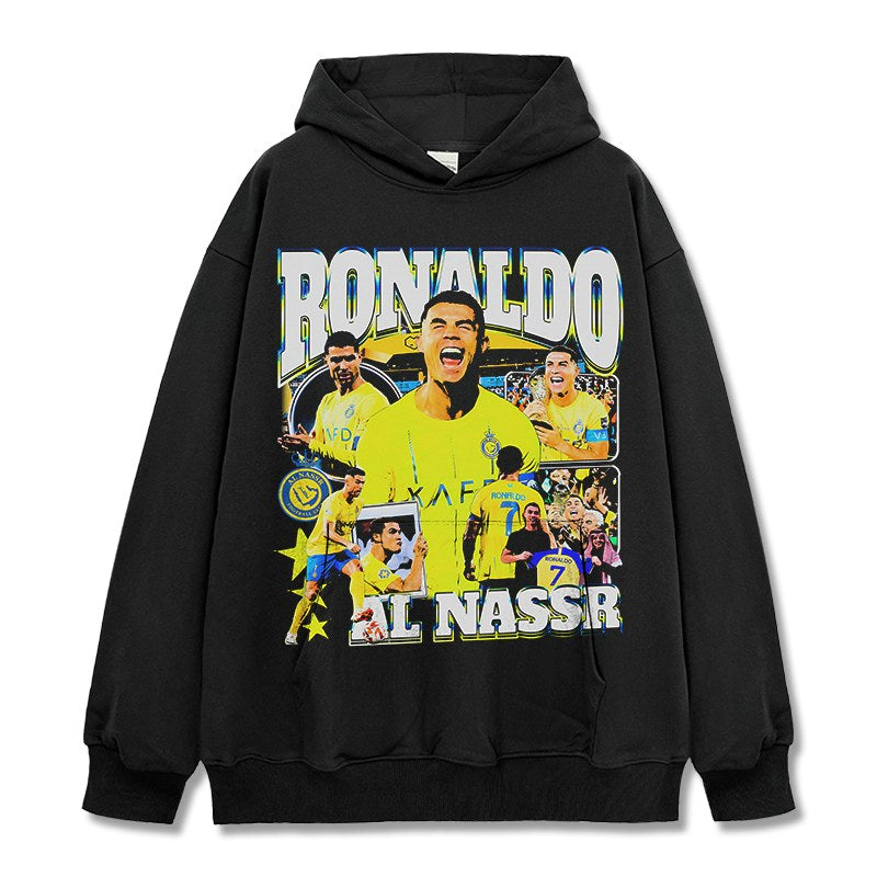 CRISTIANO RONALDO VINTAGE HOODIE · WONDERKID