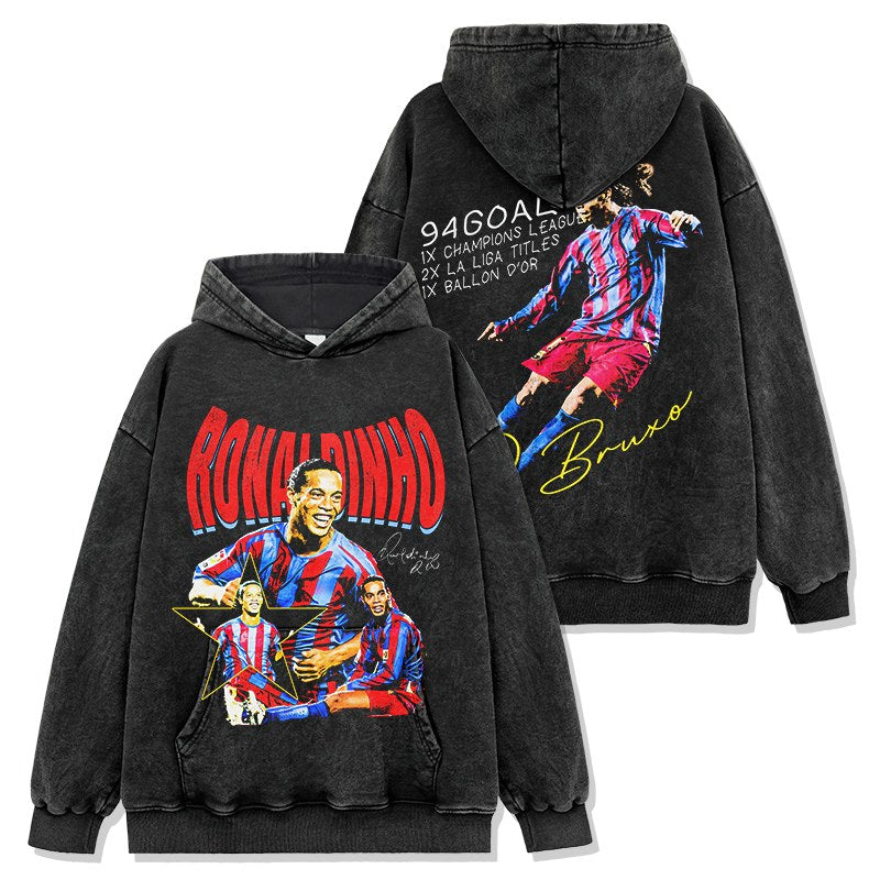 CRISTIANO RONALDO VINTAGE HOODIE · GOAT