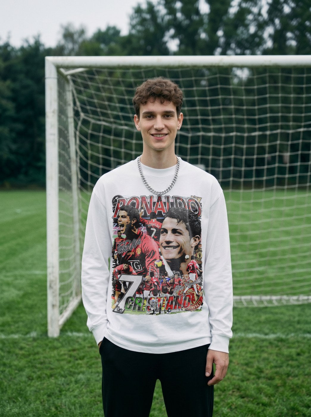 CRISTIANO RONALDO VINTAGE HOODIE · FREE KICK