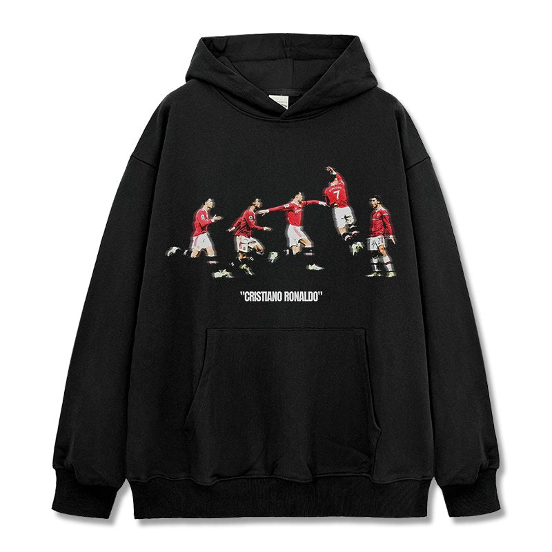 CRISTIANO RONALDO VINTAGE HOODIE · STEPOVER