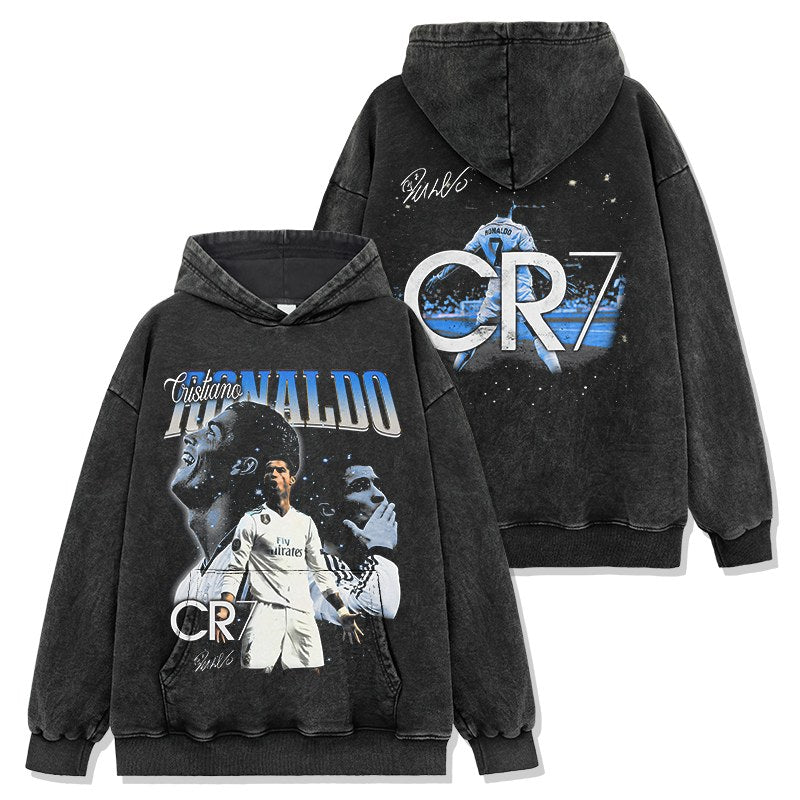 CRISTIANO RONALDO VINTAGE HOODIE · BICYCLE KICK