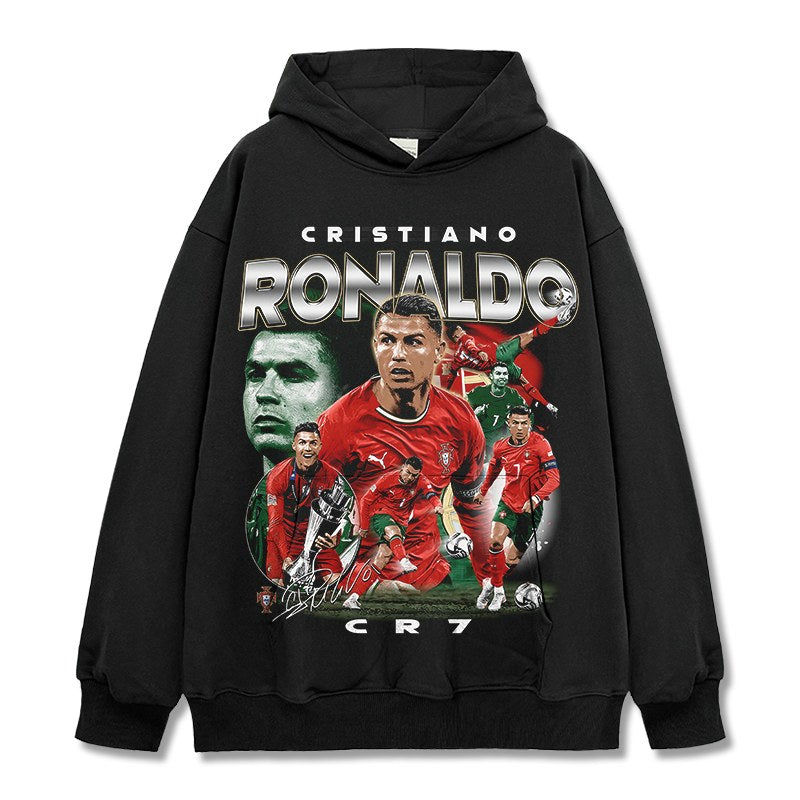 CRISTIANO RONALDO VINTAGE HOODIE · MATCHDAY