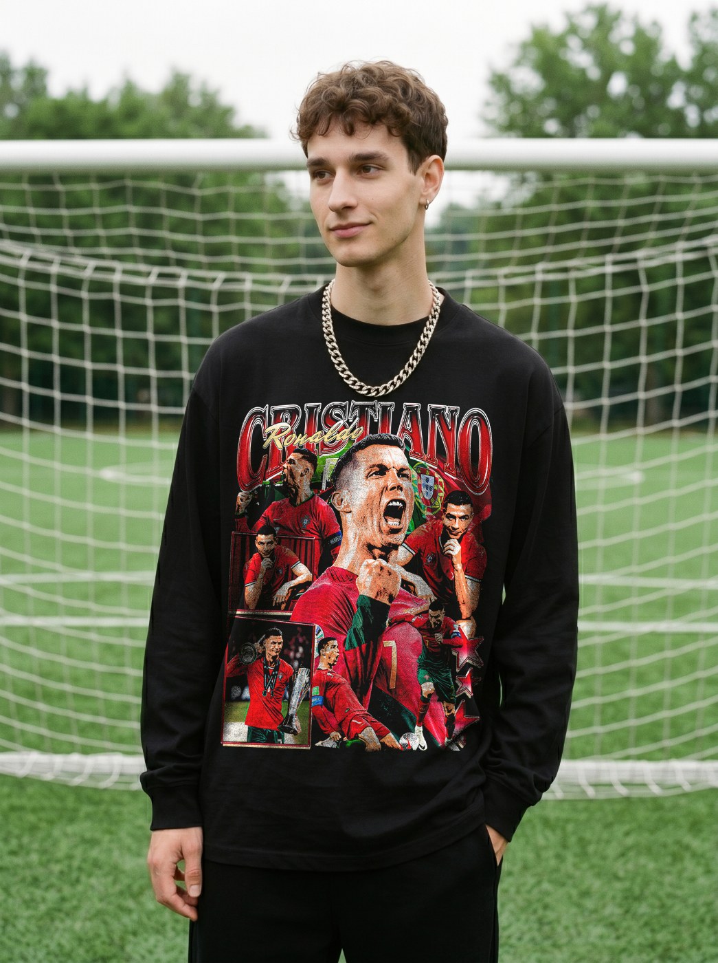 CRISTIANO RONALDO VINTAGE HOODIE · TIFO