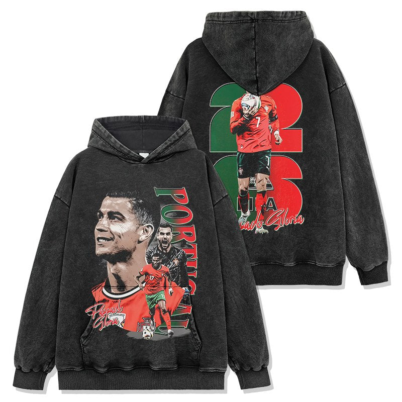 CRISTIANO RONALDO VINTAGE HOODIE · EXTRA TIME