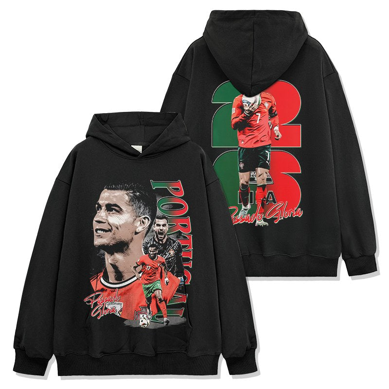 CRISTIANO RONALDO VINTAGE HOODIE · EXTRA TIME