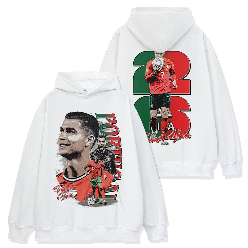 CRISTIANO RONALDO VINTAGE HOODIE · EXTRA TIME