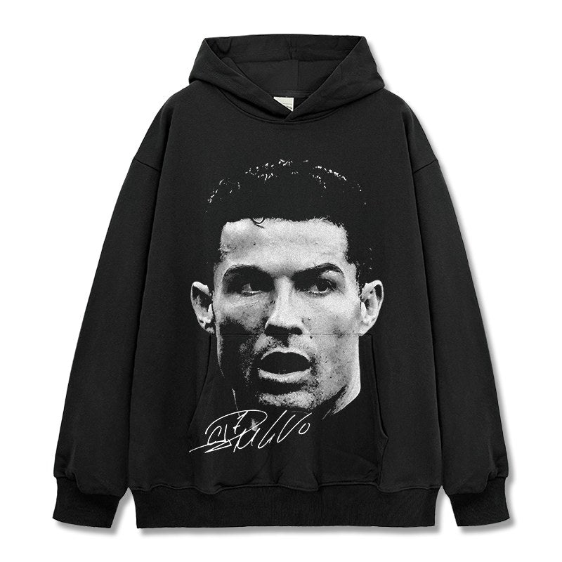 CRISTIANO RONALDO VINTAGE HOODIE · THE MACHINE