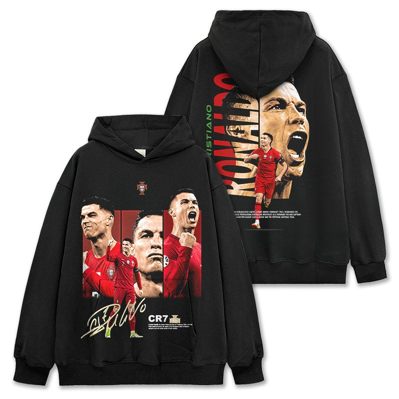 CRISTIANO RONALDO VINTAGE HOODIE · MADEIRA