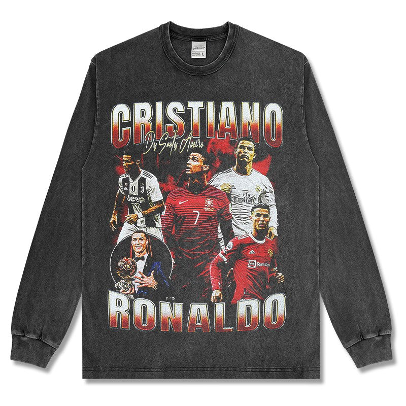 CRISTIANO RONALDO LONG SLEEVE · ELASTICO